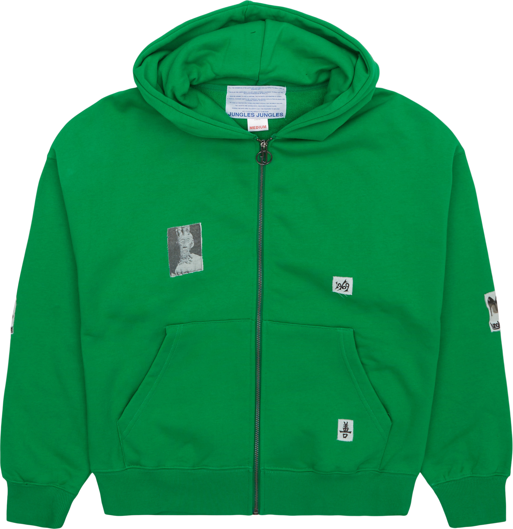 Jungles Jungles 1969 Patches Zip Sweat
