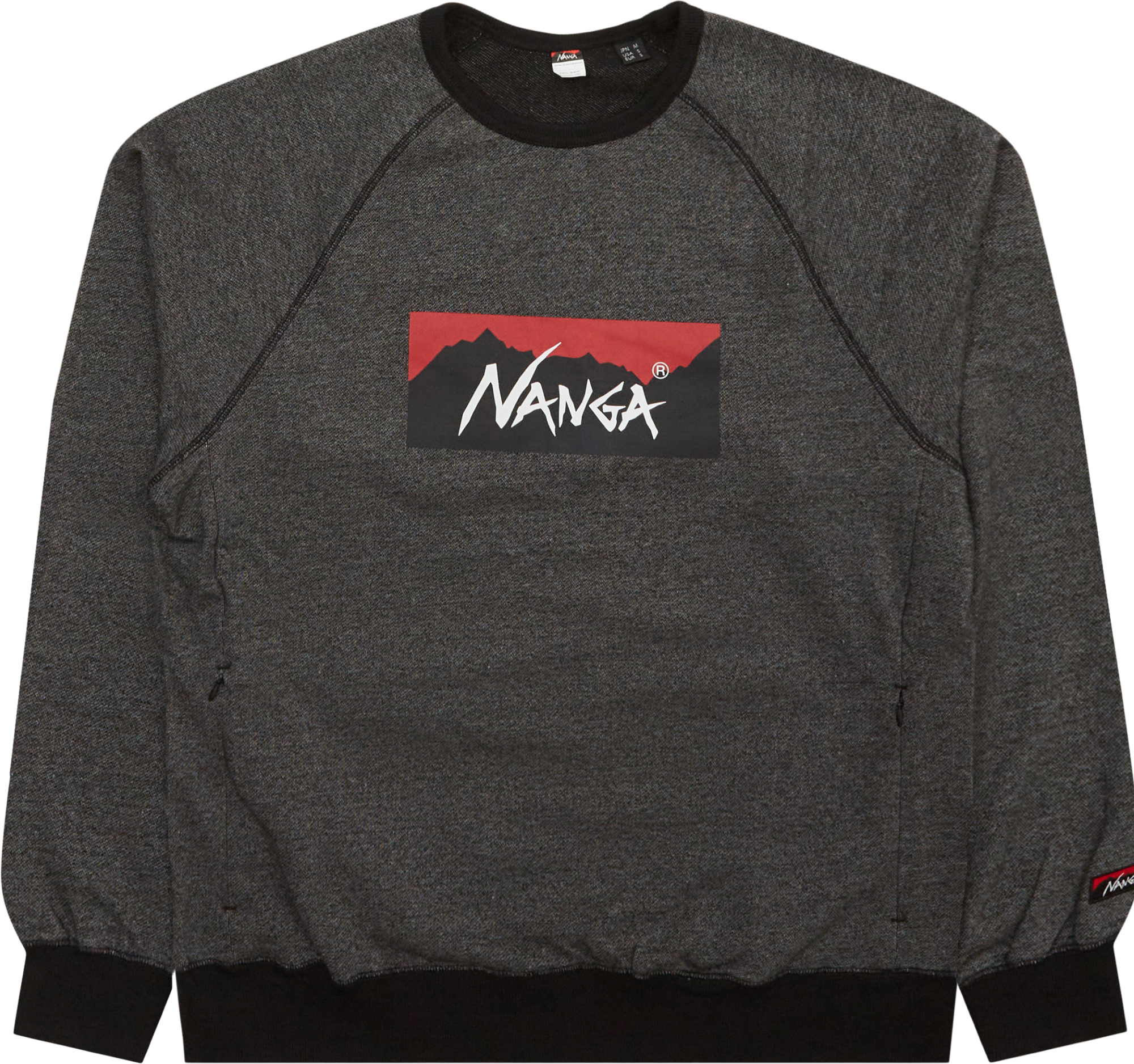 NANGA Eco Hybrid Box Logo Sweat