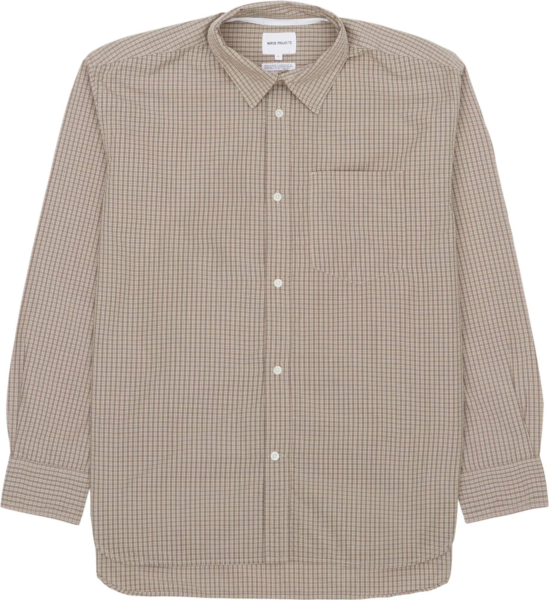 Norse Projects Ole Oversize Poplin Skjorte