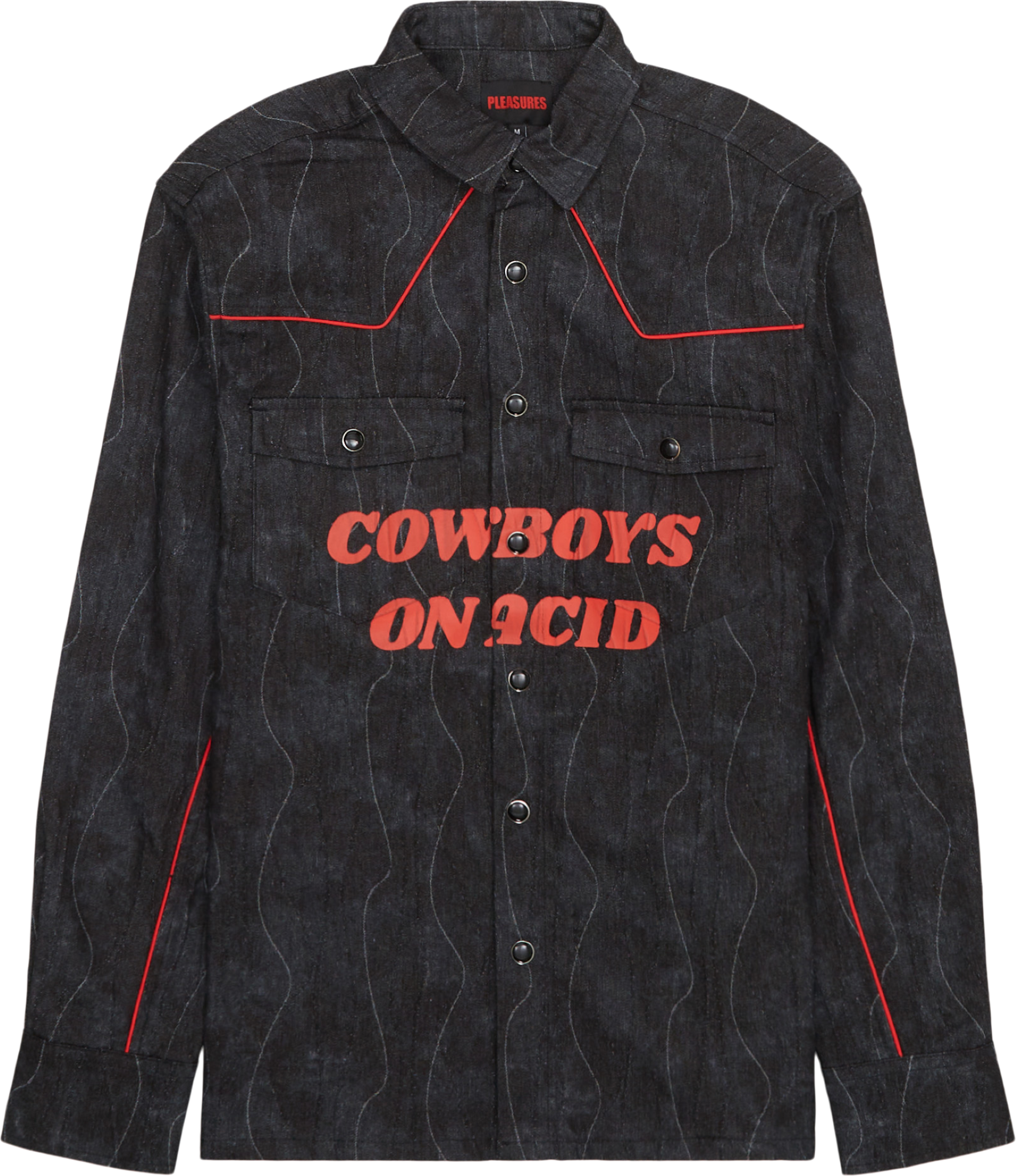 Pleasures Acid Cowboy Denim Shirt