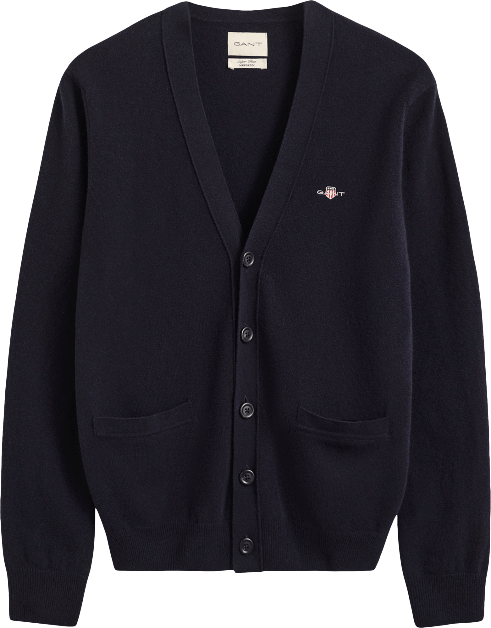 Gant SUPERFINE LAMBSWOOL V CARDIGAN