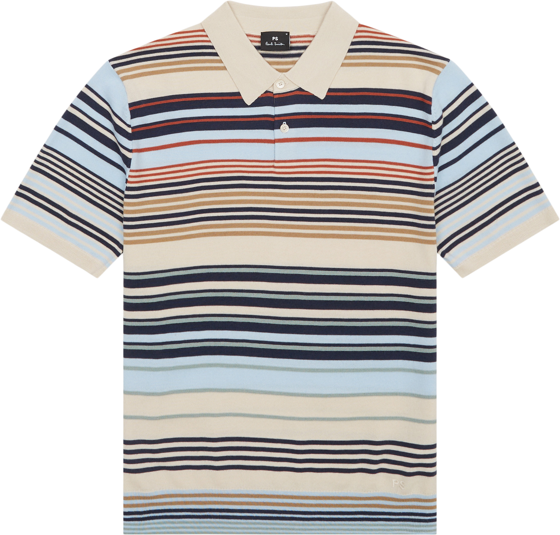 PS Paul Smith Randig stickad pikétröja