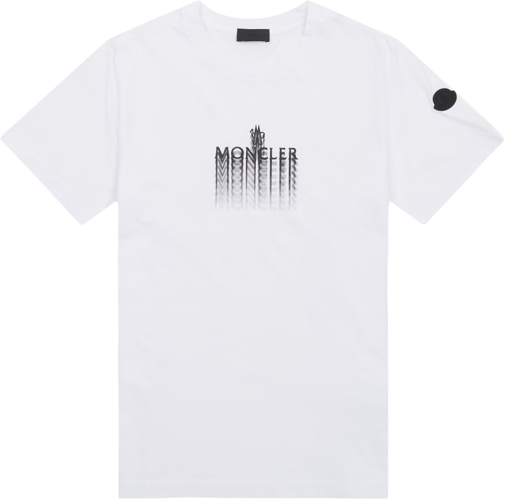 Moncler  Färgat logotyp bomullst-shirt