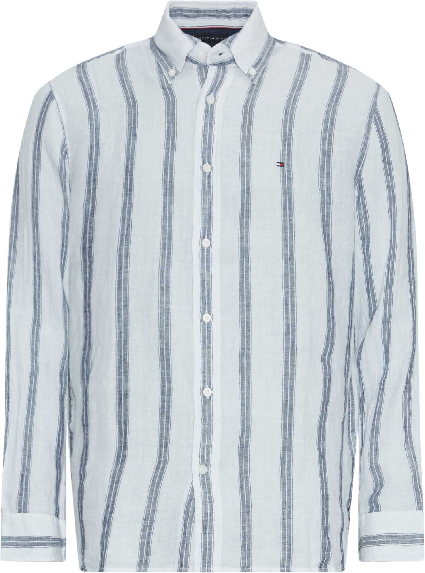 Tommy Hilfiger Linen Triple Stripe Skjorte