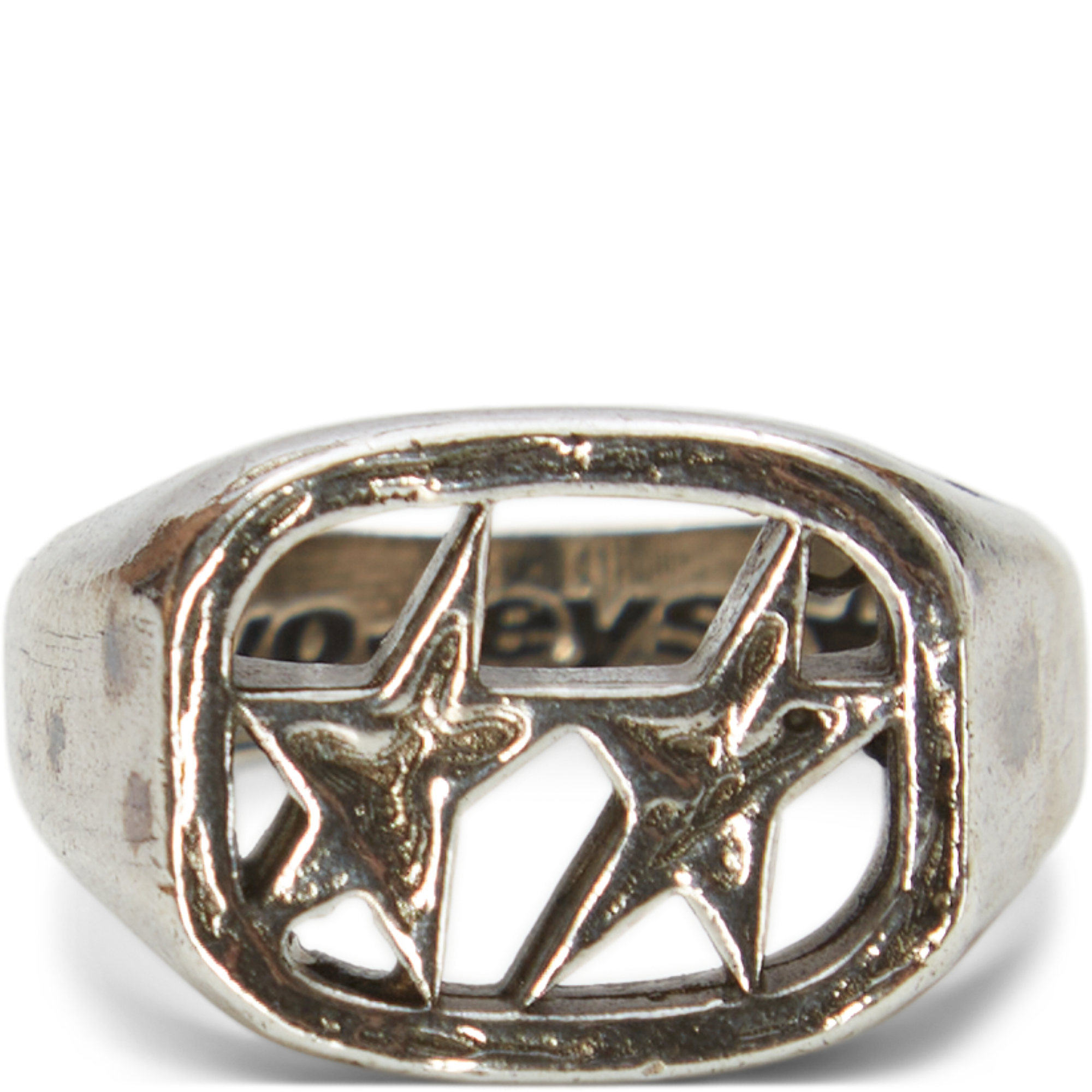 TwoJeys Framed Ring Plata