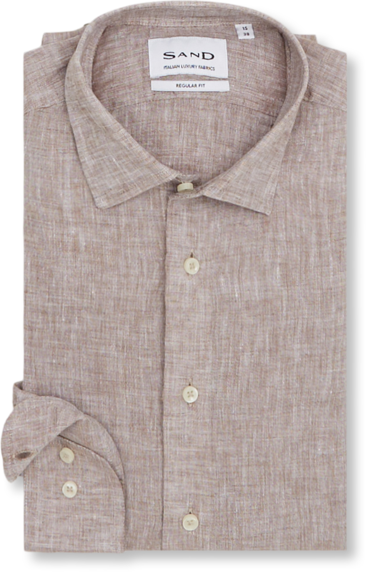 Sand  8823 State Soft Skjorta