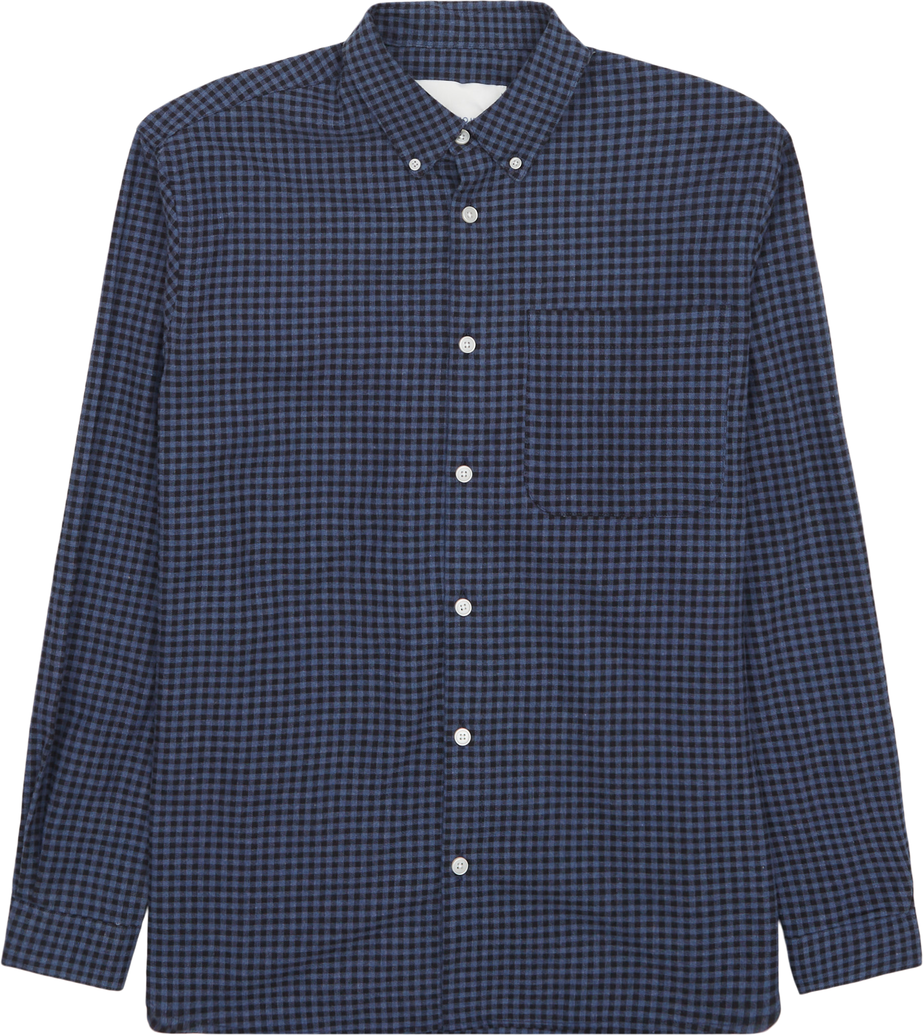 Garment Project Button Down Flannel Skjorte