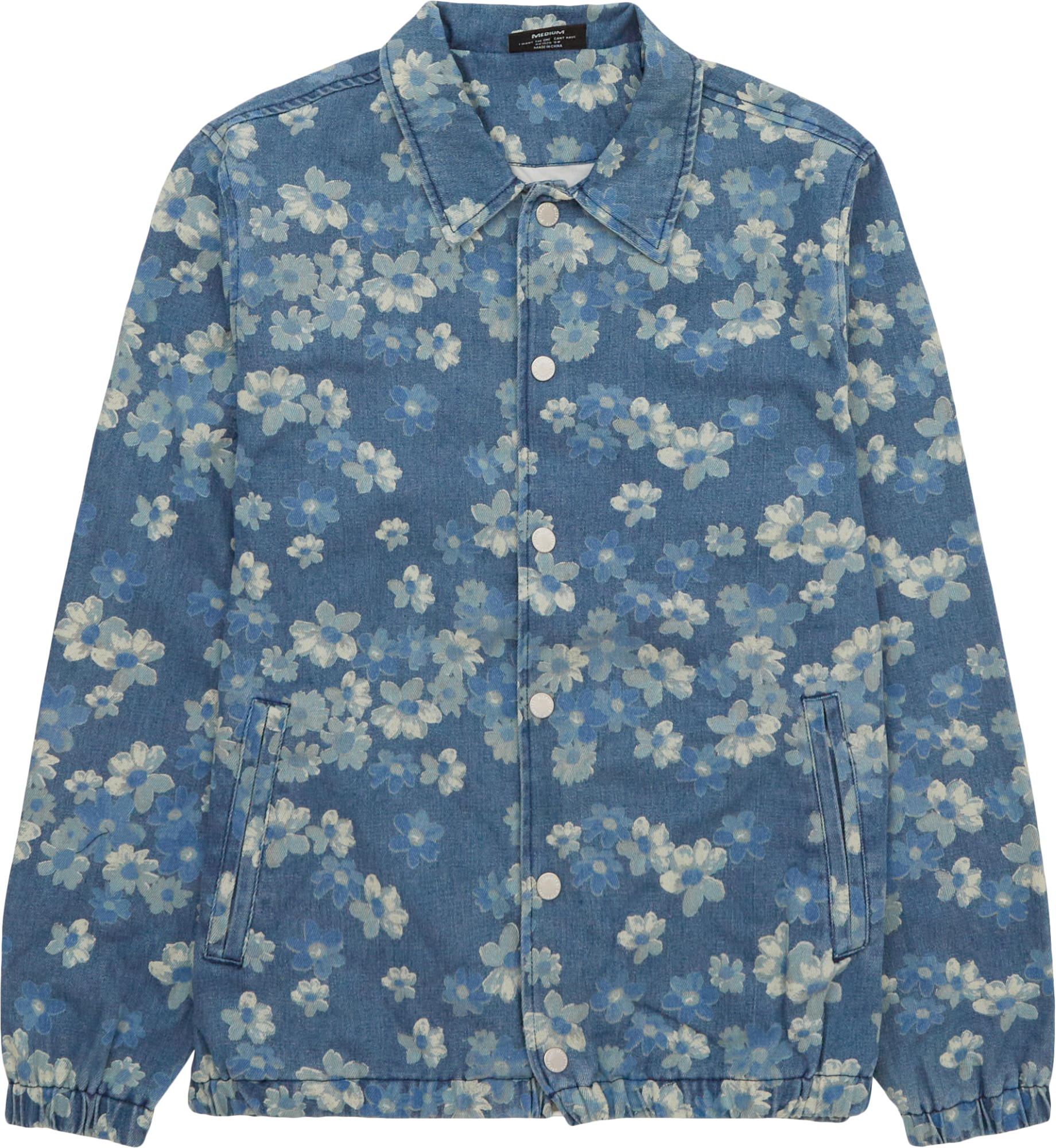 Pleasures Garden Denim Coach Jacket