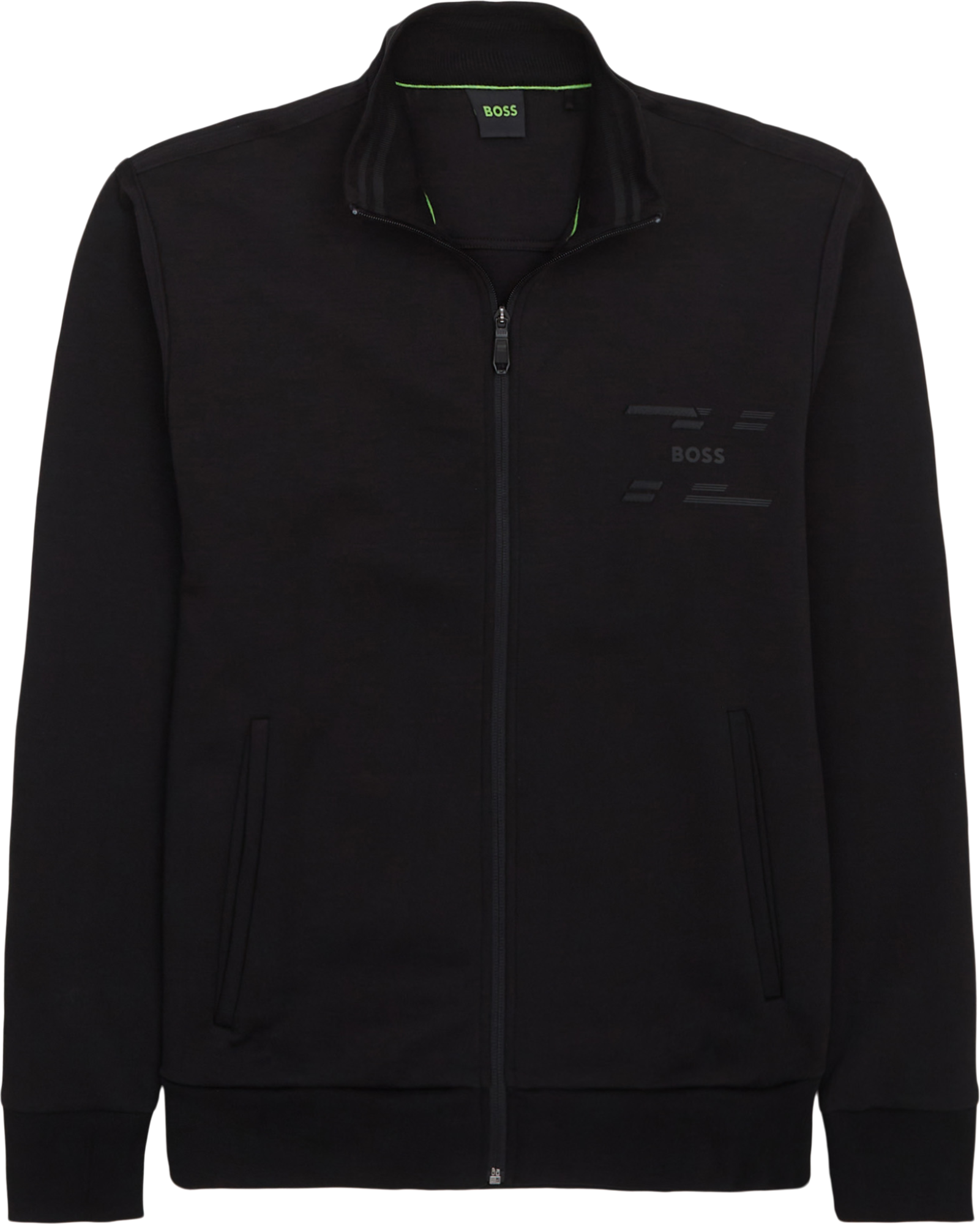 BOSS Green Skaz Tape Zip-Sweatshirt