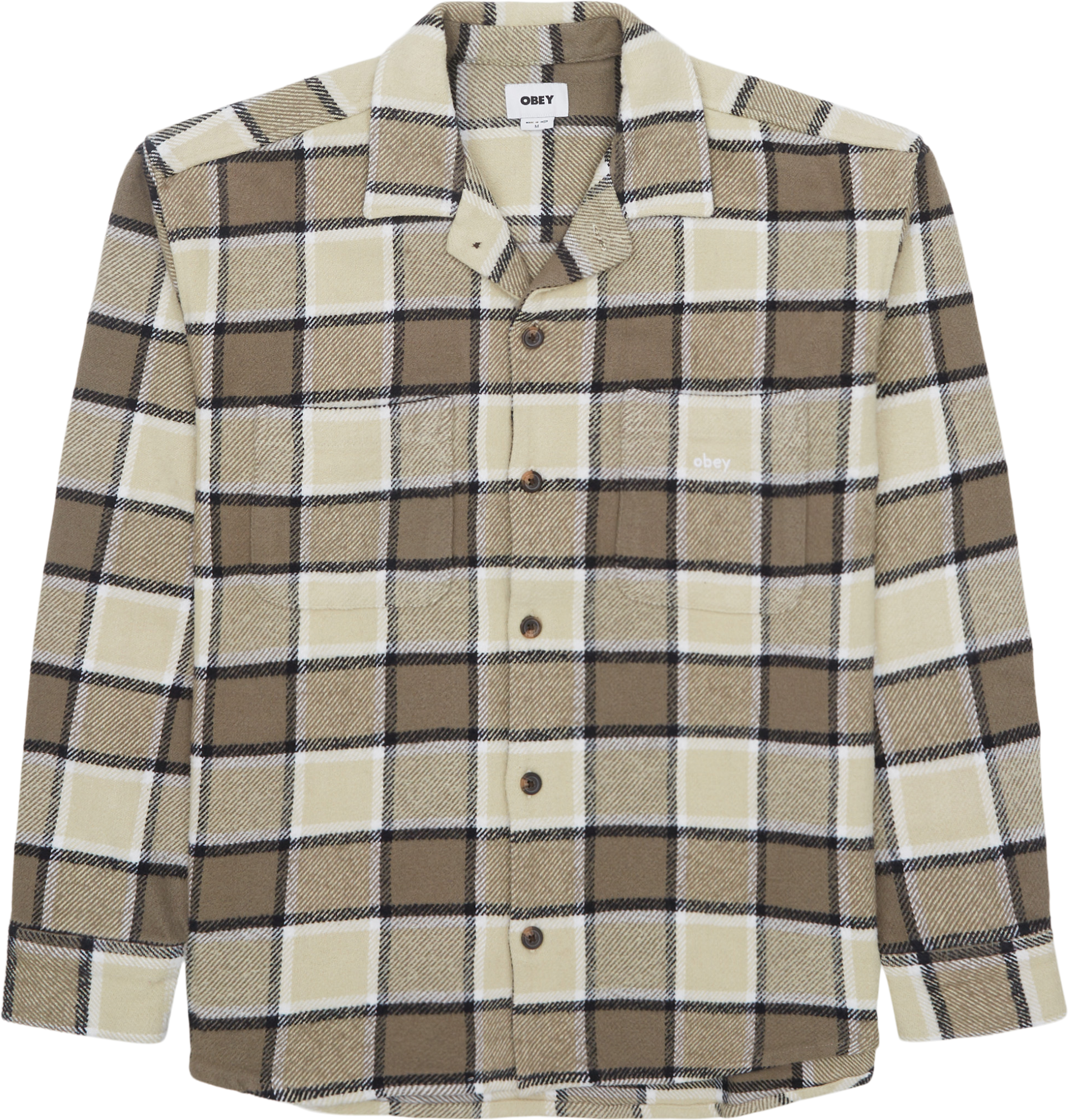 Obey HAROLD WOVEN 181200423 SKJORTE