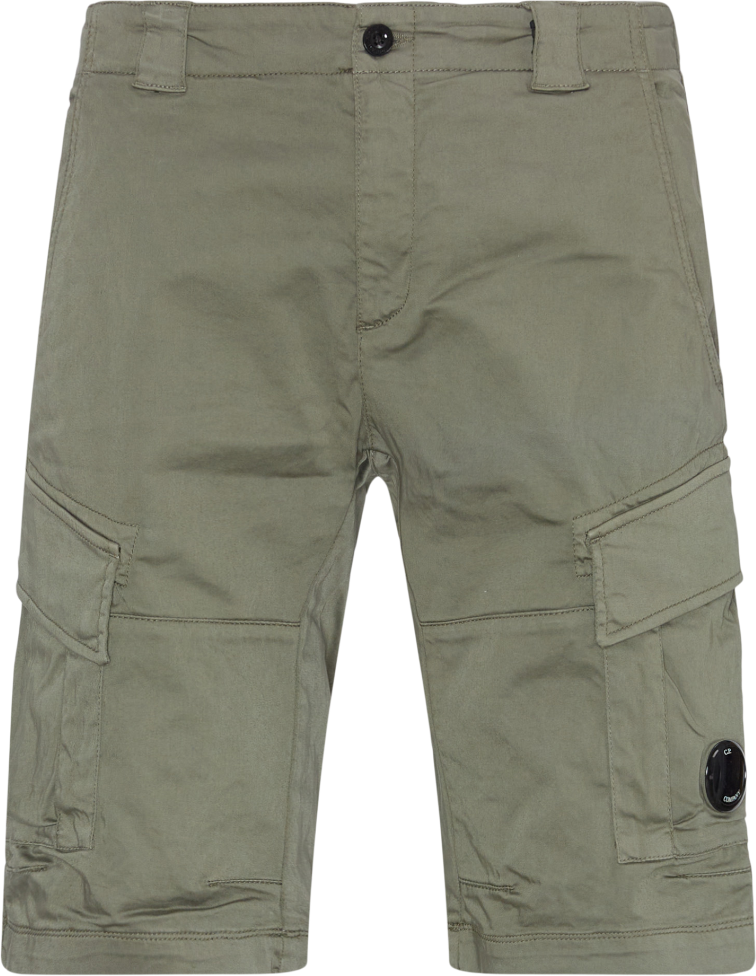 C.P. Company Bermuda Satin Stretch Cargo Shorts