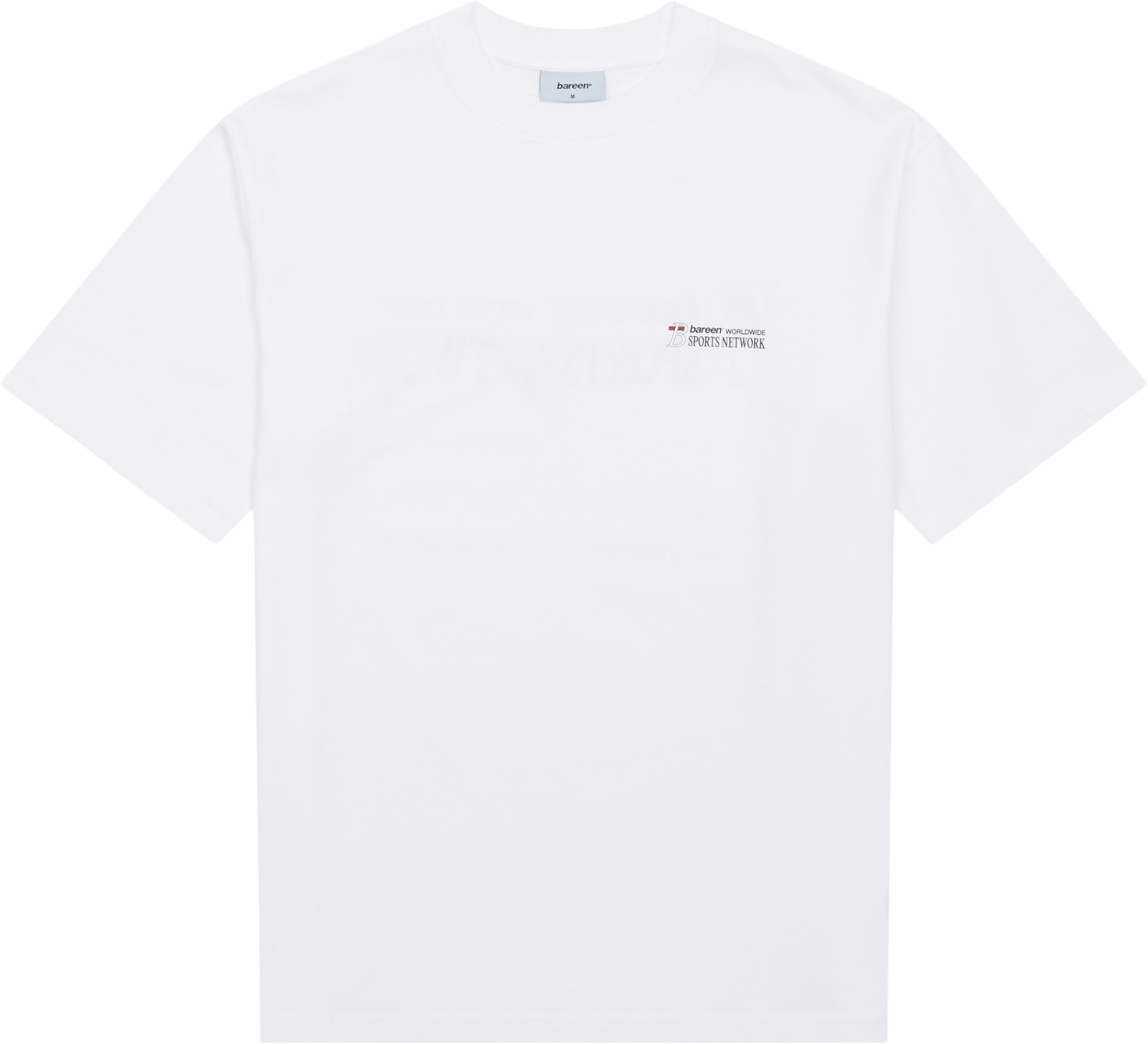 Bareen  BOX FIT T-SHIRT SPORTS NETWORK