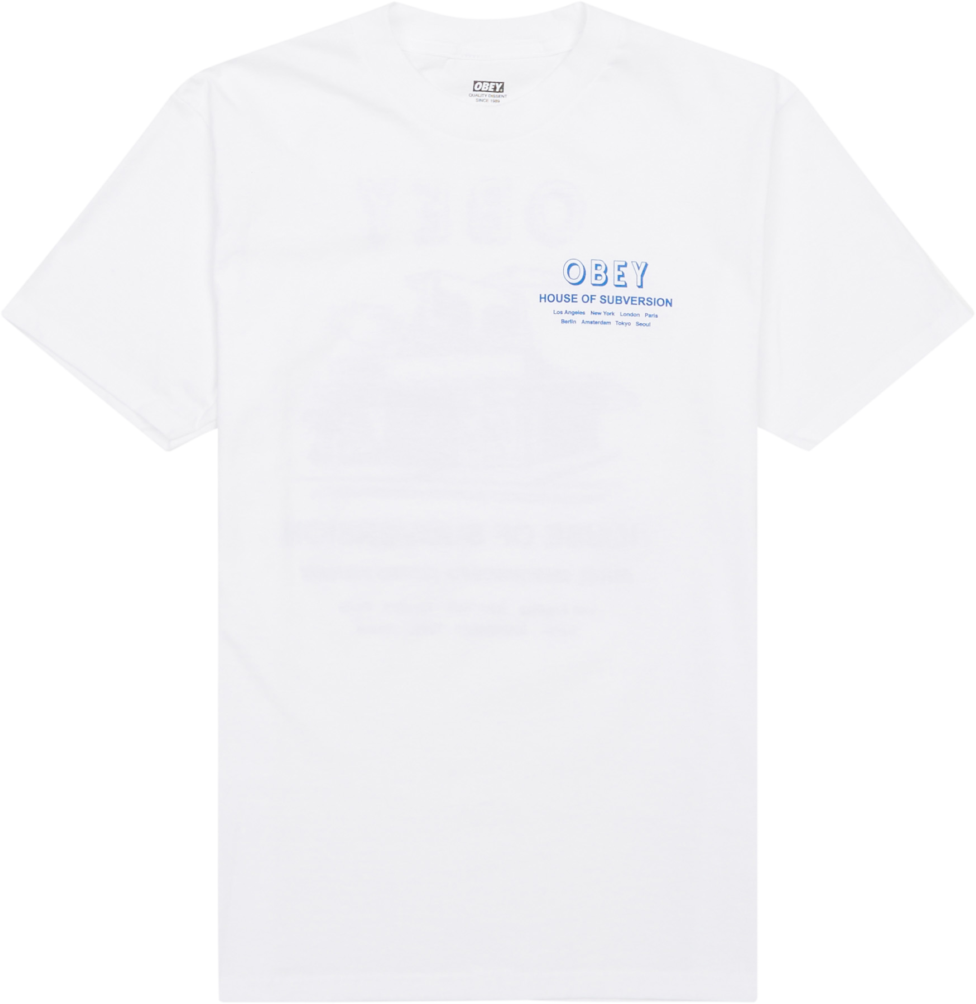 Obey House Of Subversion Tee