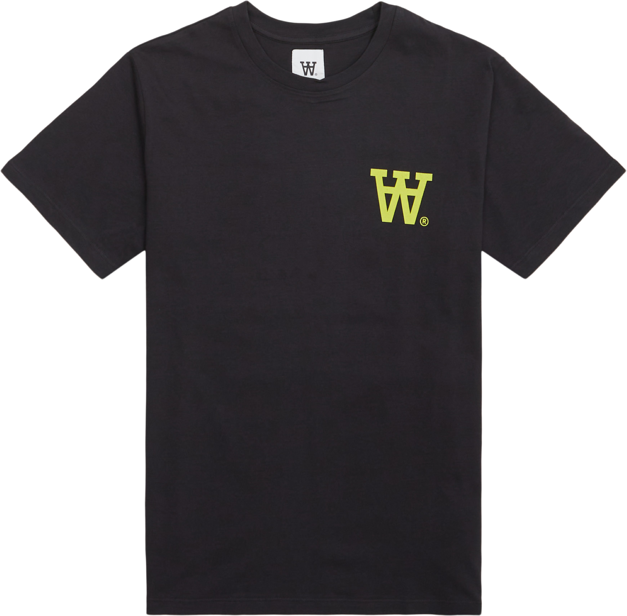 WOOD WOOD ACE AA CHEST PRINT T-SHIRT 103