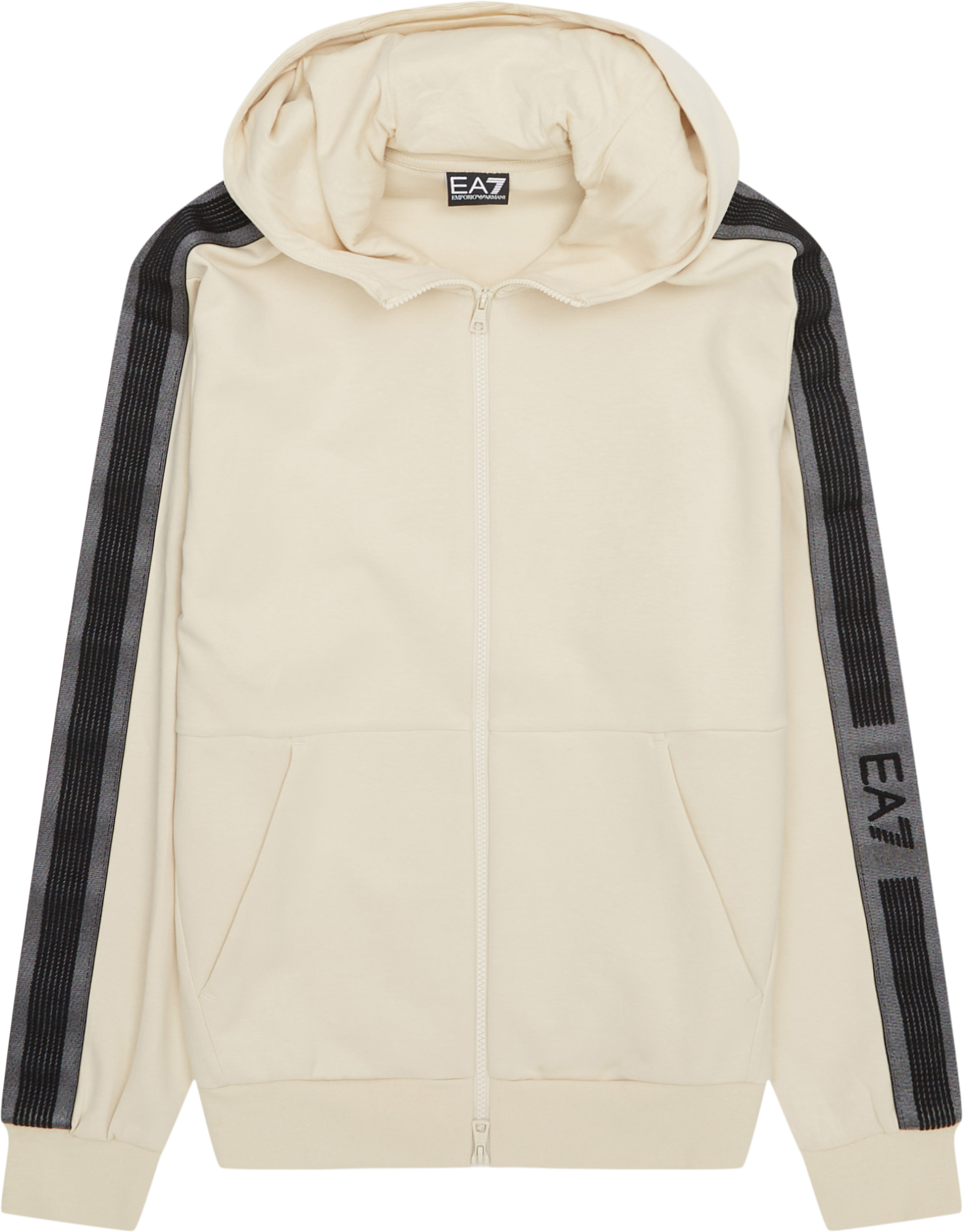 EA7 Logo Tape Zip-Sweatshirt