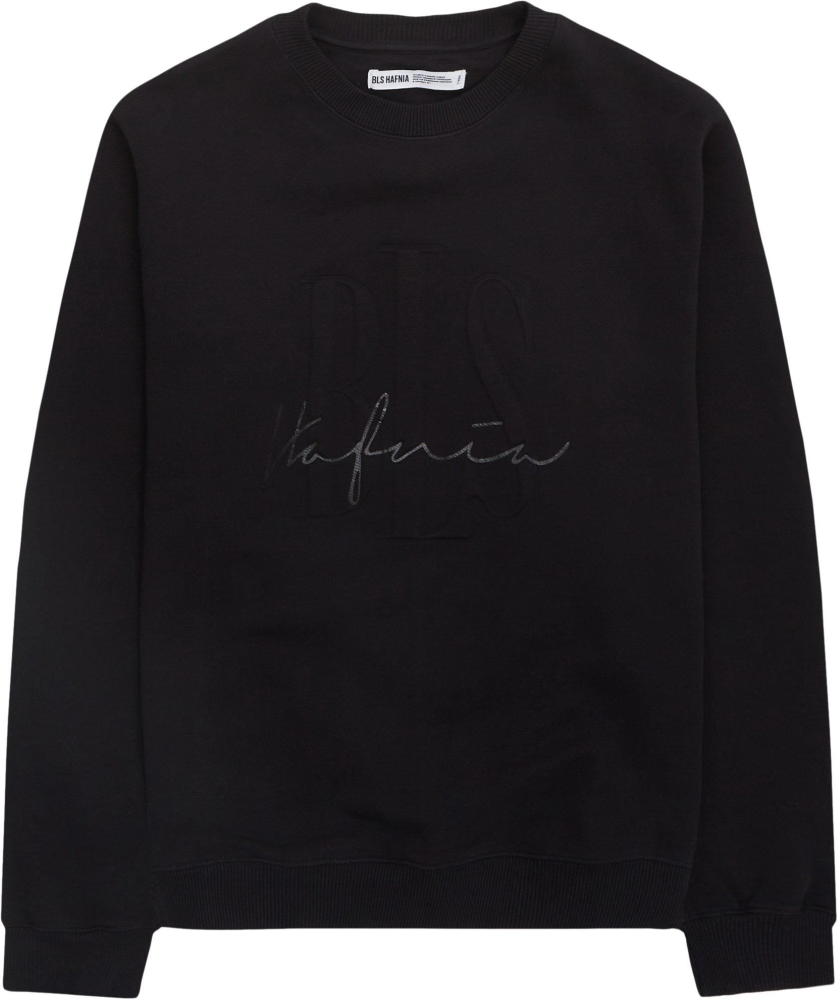 BLS Signature Embossed Sweatshirt