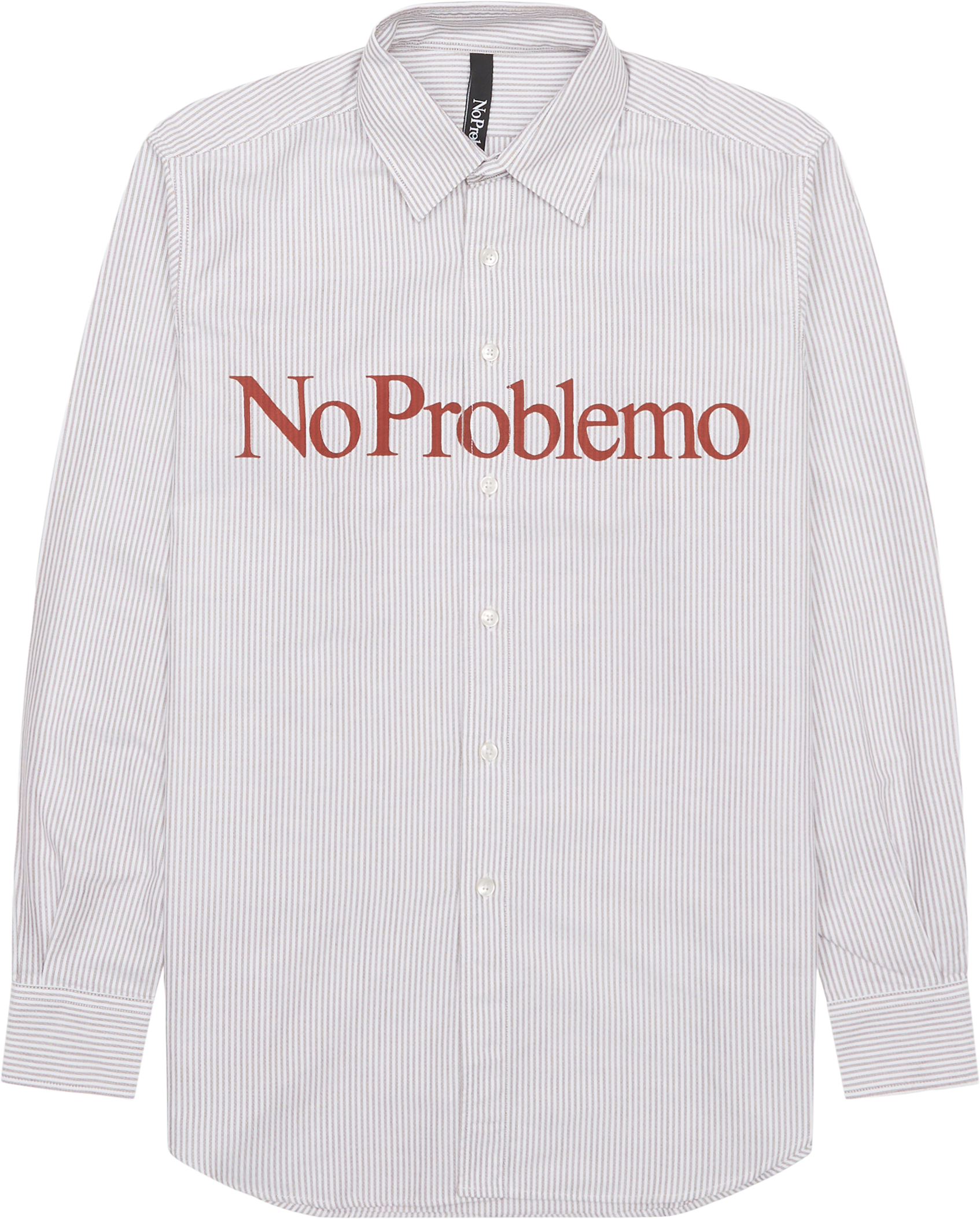 No Problemo No Problemo Stripe Oxford Skjorte