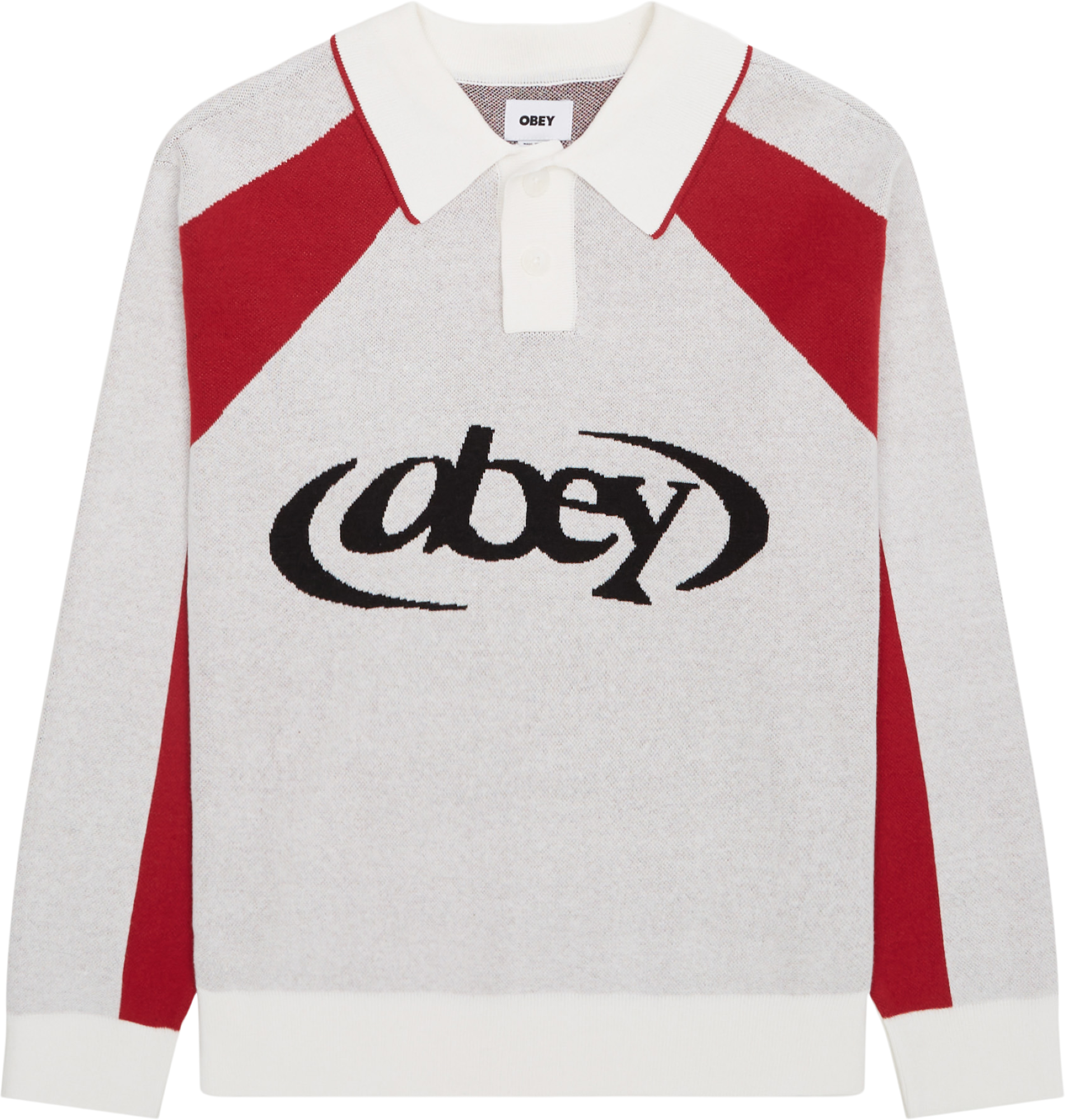 Obey Soccer Polo Sweatshirt