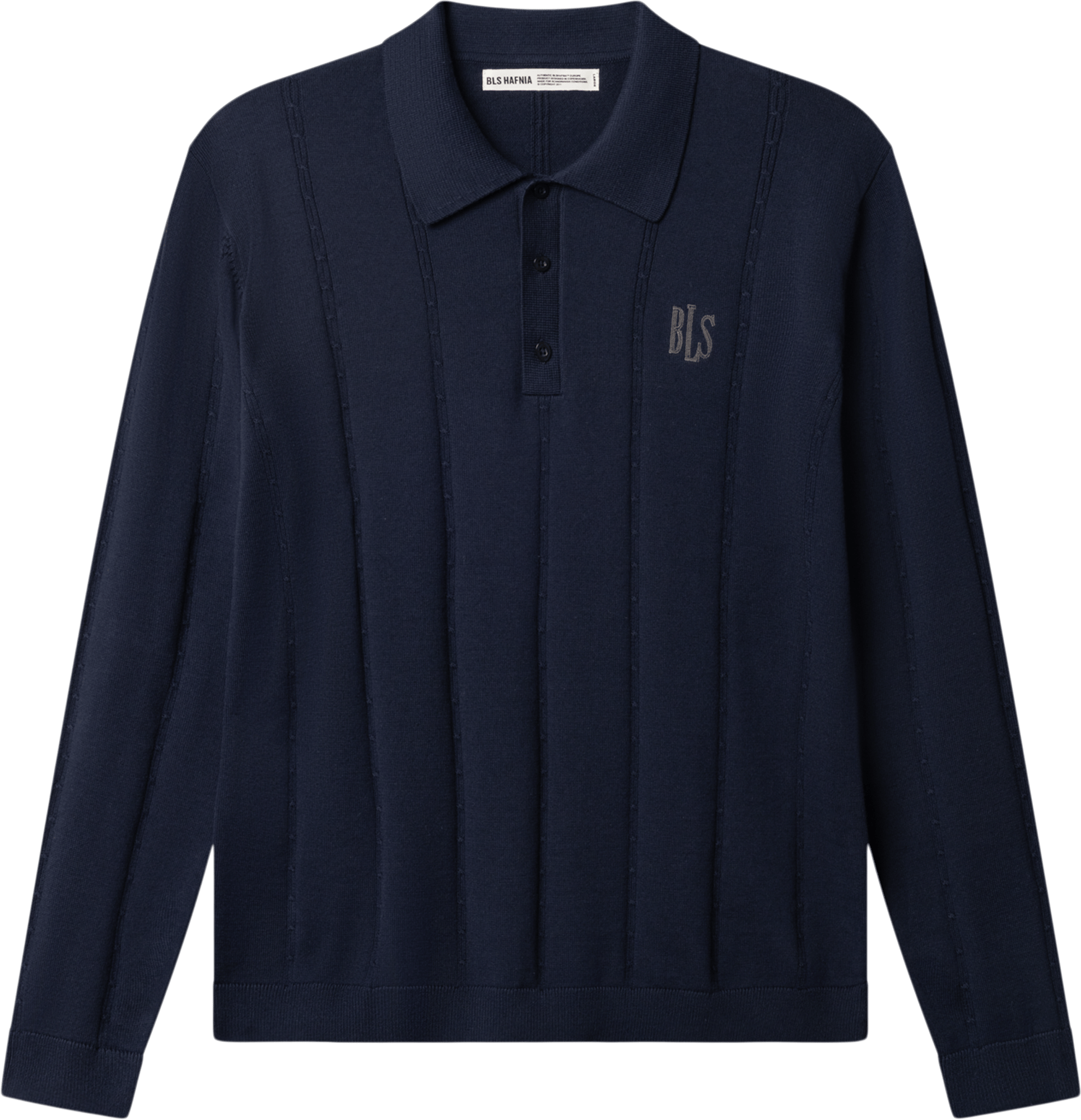 BLS WILSON CABLE KNIT POLO 2026080