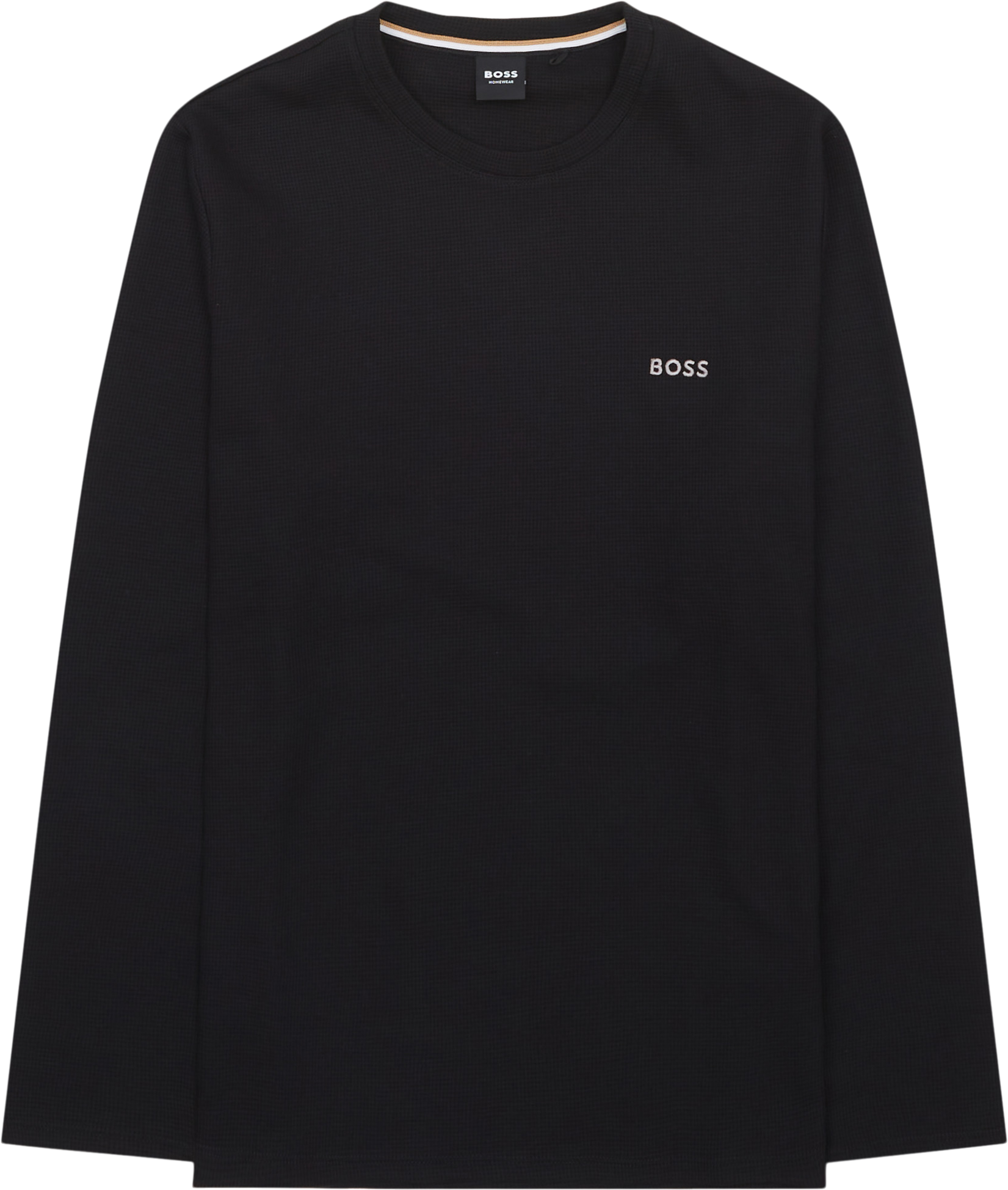 BOSS Black L/S Waffle T-shirt