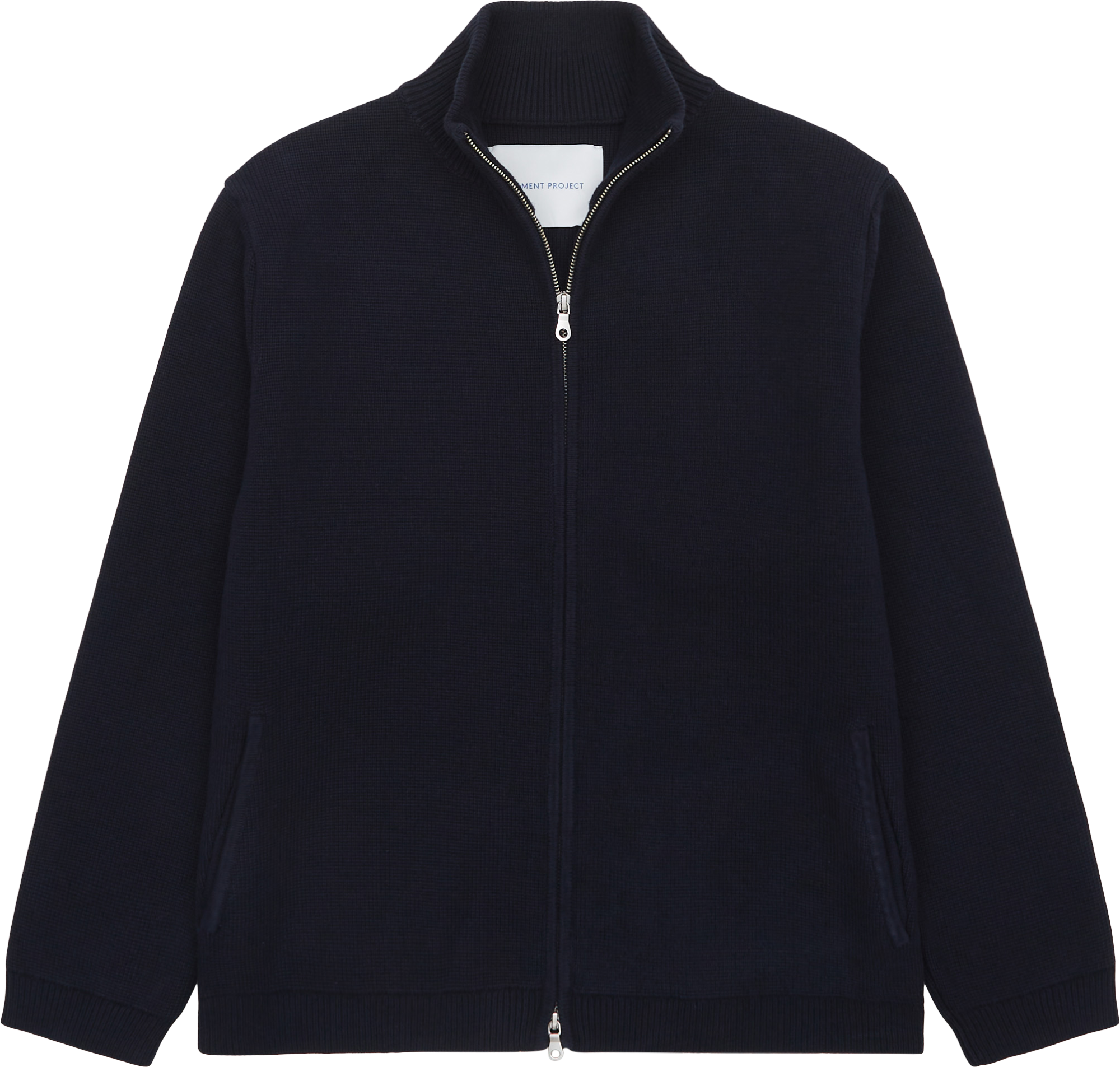 Garment Project Zipped Knit Cardigan