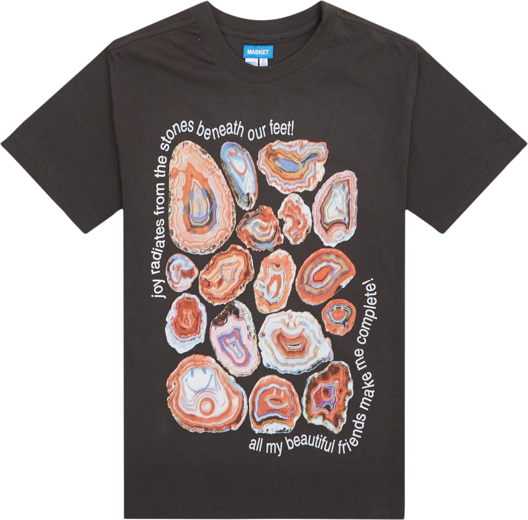 Market Smiley Radiating Joy Tee