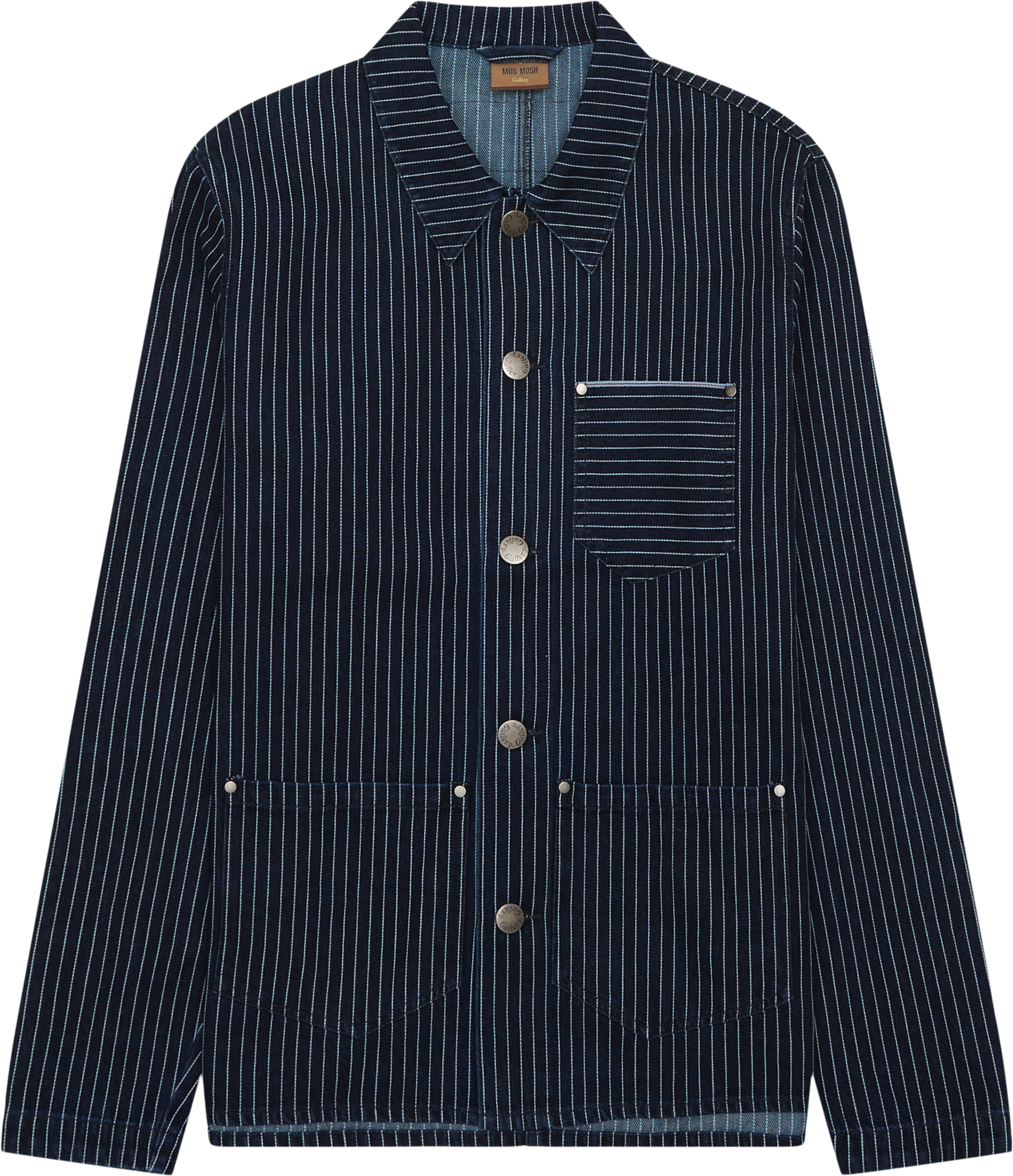 MOS MOSH Gallery Mapham Stribe Overshirt