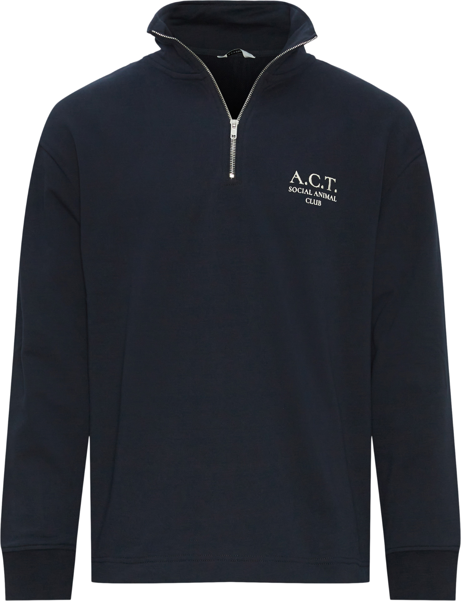 A.C.T. SOCIAL Justin Half-Zip Sweatshirt