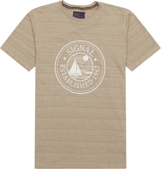 Regular Fit / Dylansi Space T-Shirt / Olive