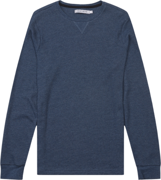 Regular Fit / Cube Sweatshirt / Denim Melange