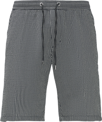 Regular Fit / Harlem Ithaca Stripe Shorts / Navy