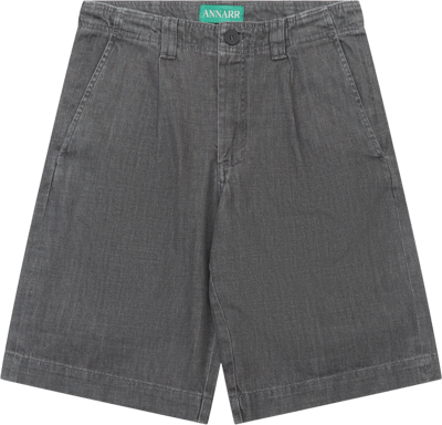 Relaxed Fit / Trygve Denim Shorts / Light Grey