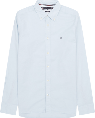Regular Fit / Flex Oxford Skjorte / Lys Blå