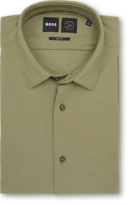 Slim Fit / P-Hank-S-Kent Skjorte / GrøN