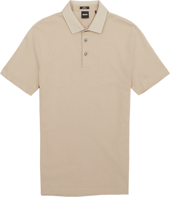 Slim Fit / H-Pitton Polo T-Shirt / Sand