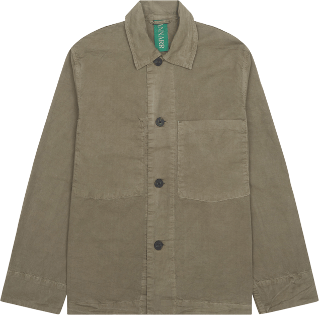 Box Fit / Harki Overshirt / Castor Grey