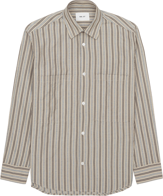 Relaxed Fit / Freddy Skjorte / Sand