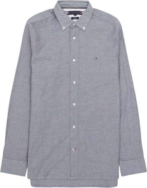 Regular Fit / Flex Oxford Skjorte / Blå