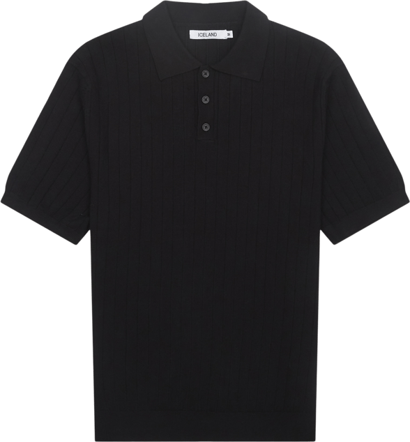 Regular Fit / Congo Polo T-Shirt / Black