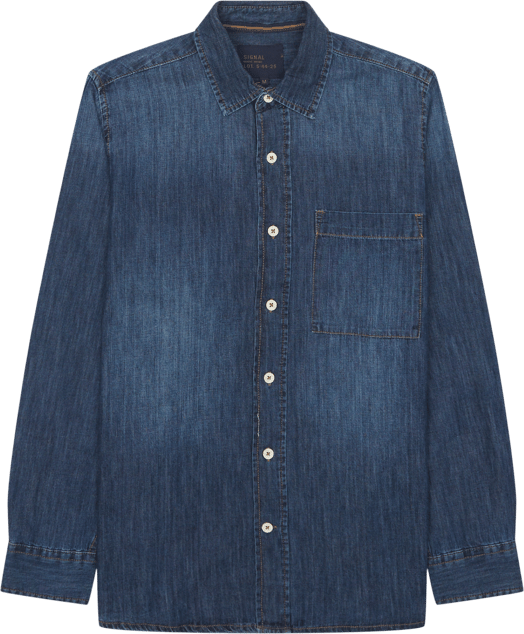 Regular Fit / 15795 Skjorte / Denim