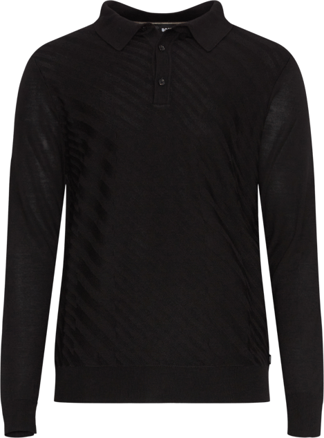 Regular Fit / Padori Strik / Sort