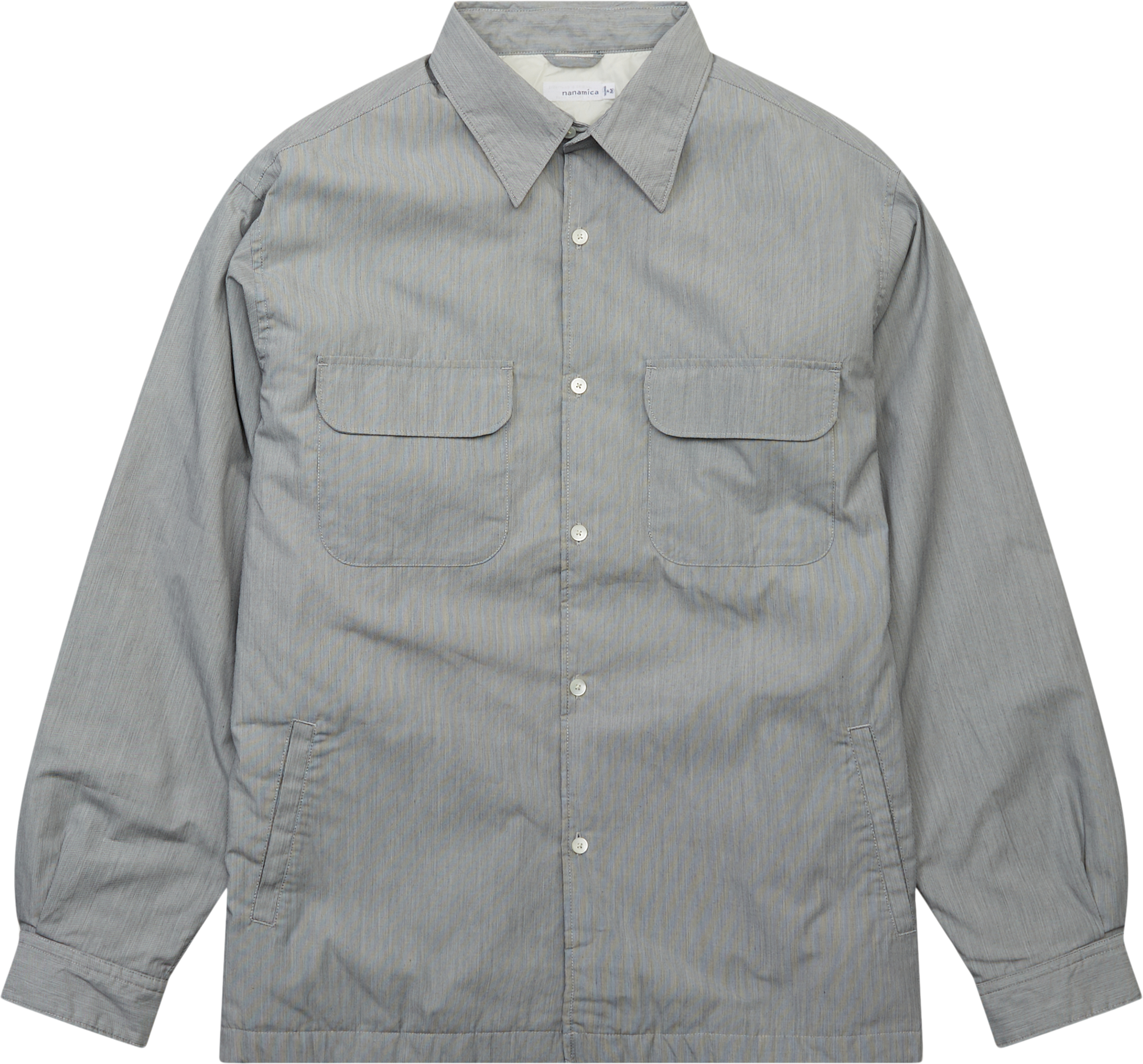 INSULATION SHIRT JACKET | LYS GRÅ | Nanamica | €409