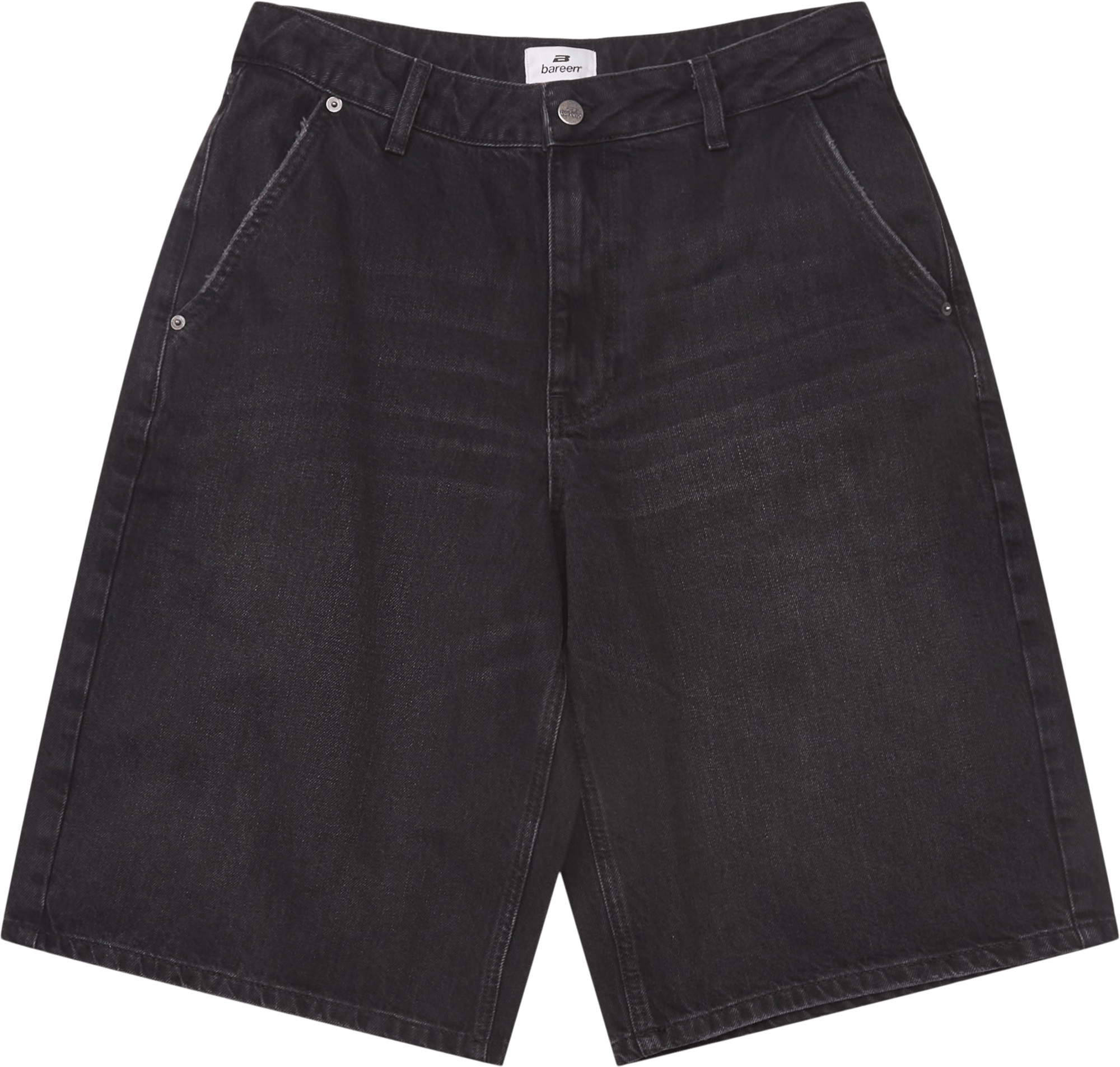 Straight Denim Shorts