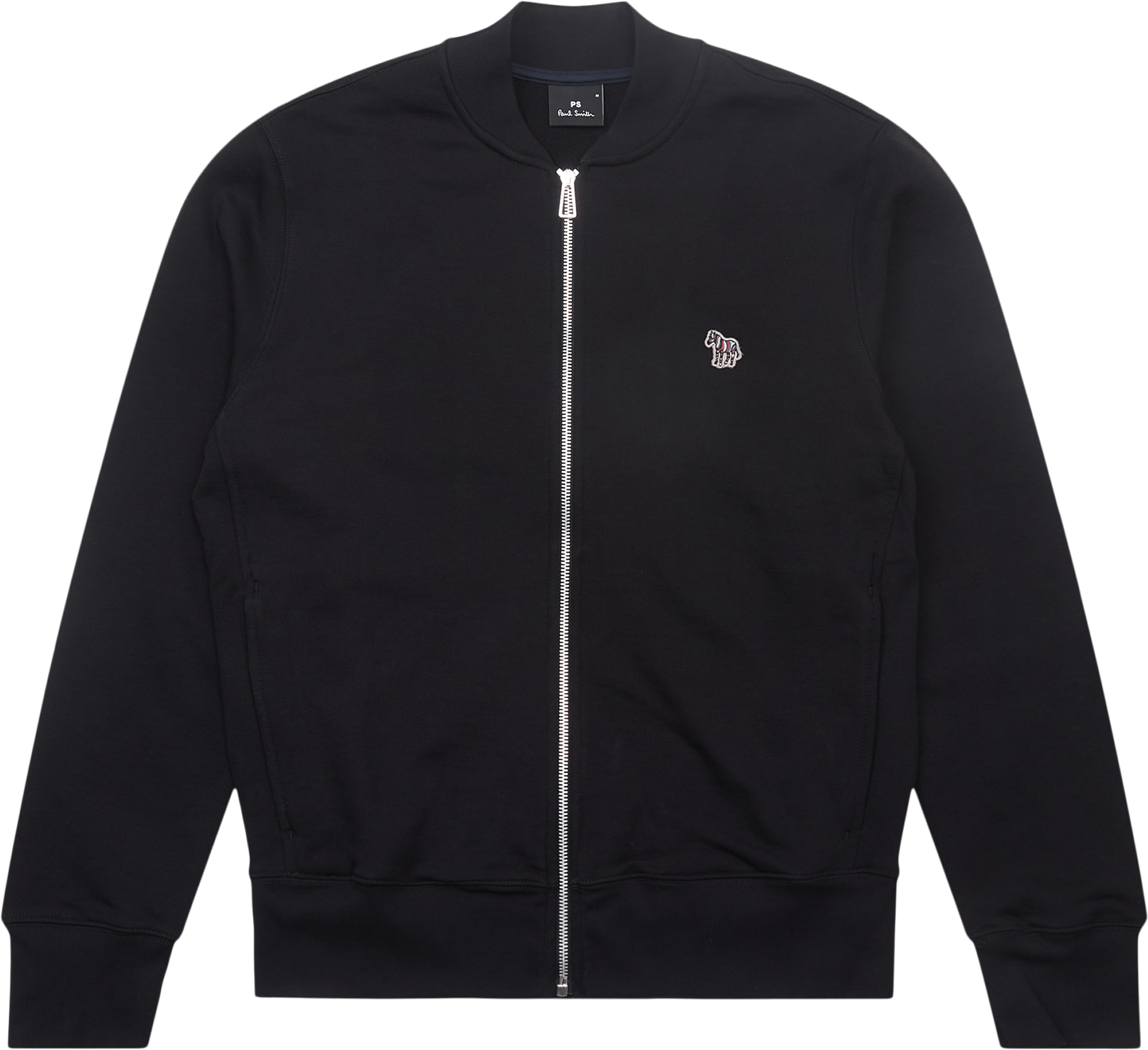 Zebra Logo Bomber Sweat | BLACK | PS Paul Smith | €188