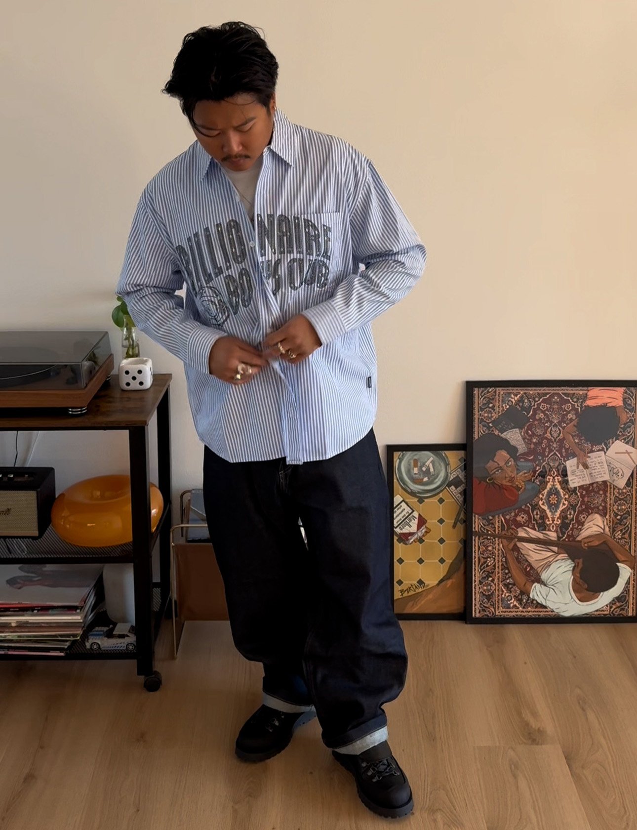 Jason styles shirt from Billionaire Boys Club