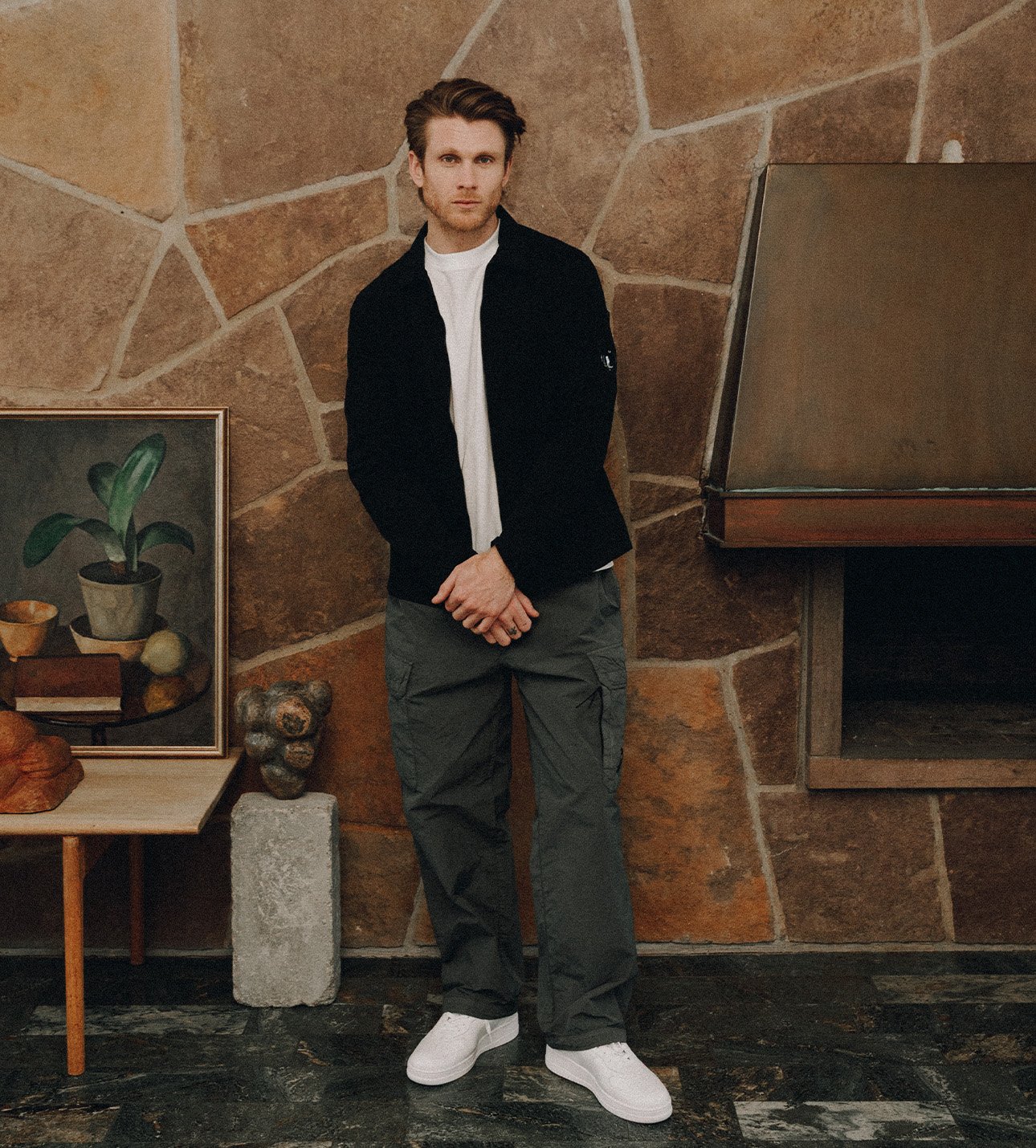 Casual look with an edge