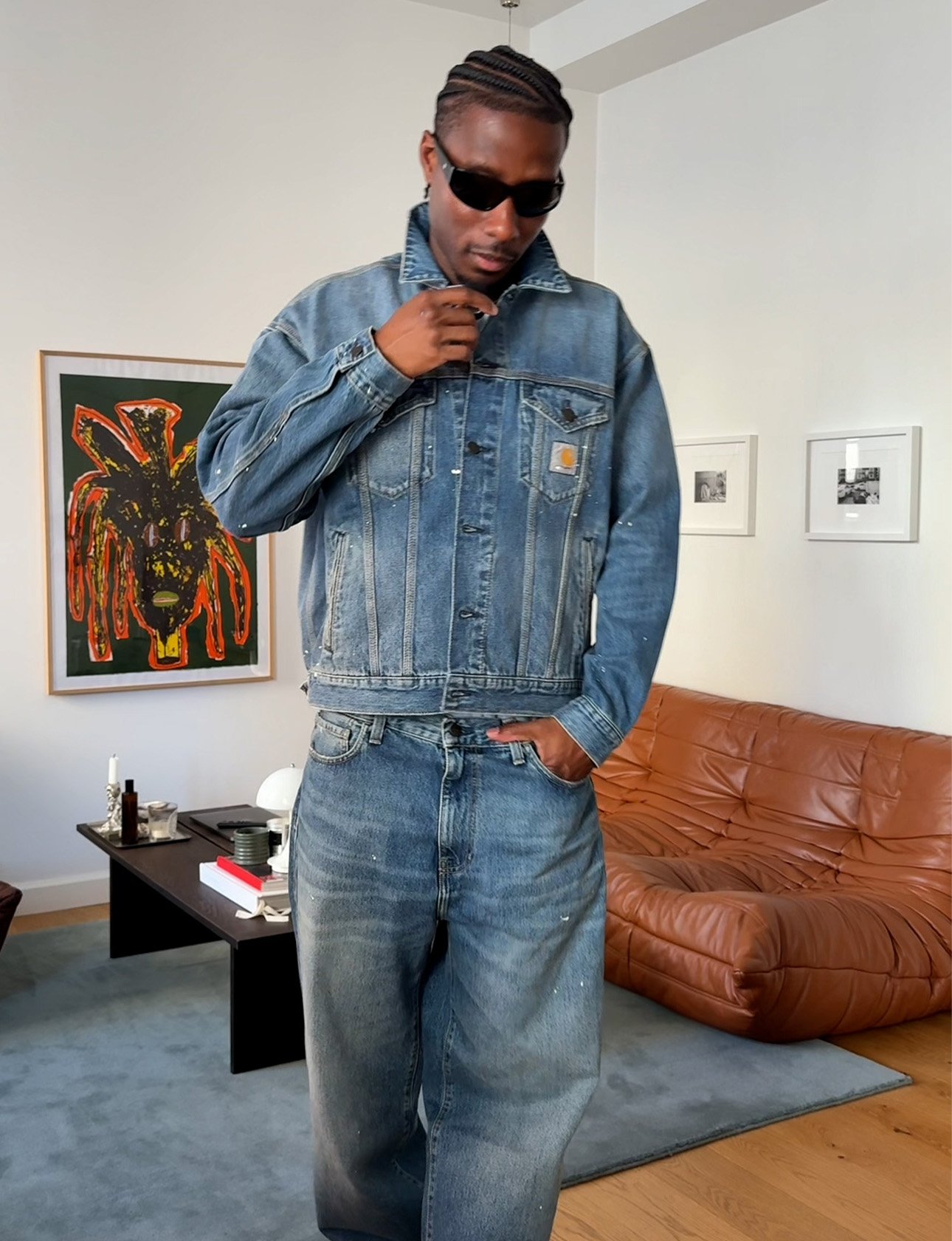 Deavy styler denim fra Carhartt WIP