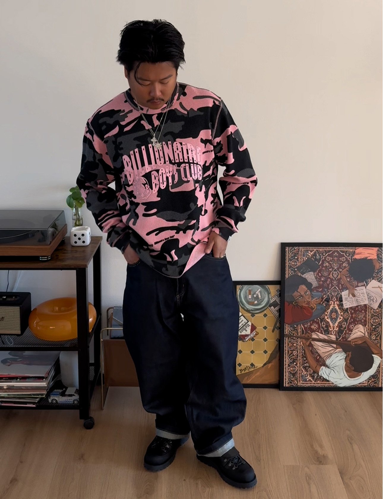 Jason in camo by Billionaire Boys Club