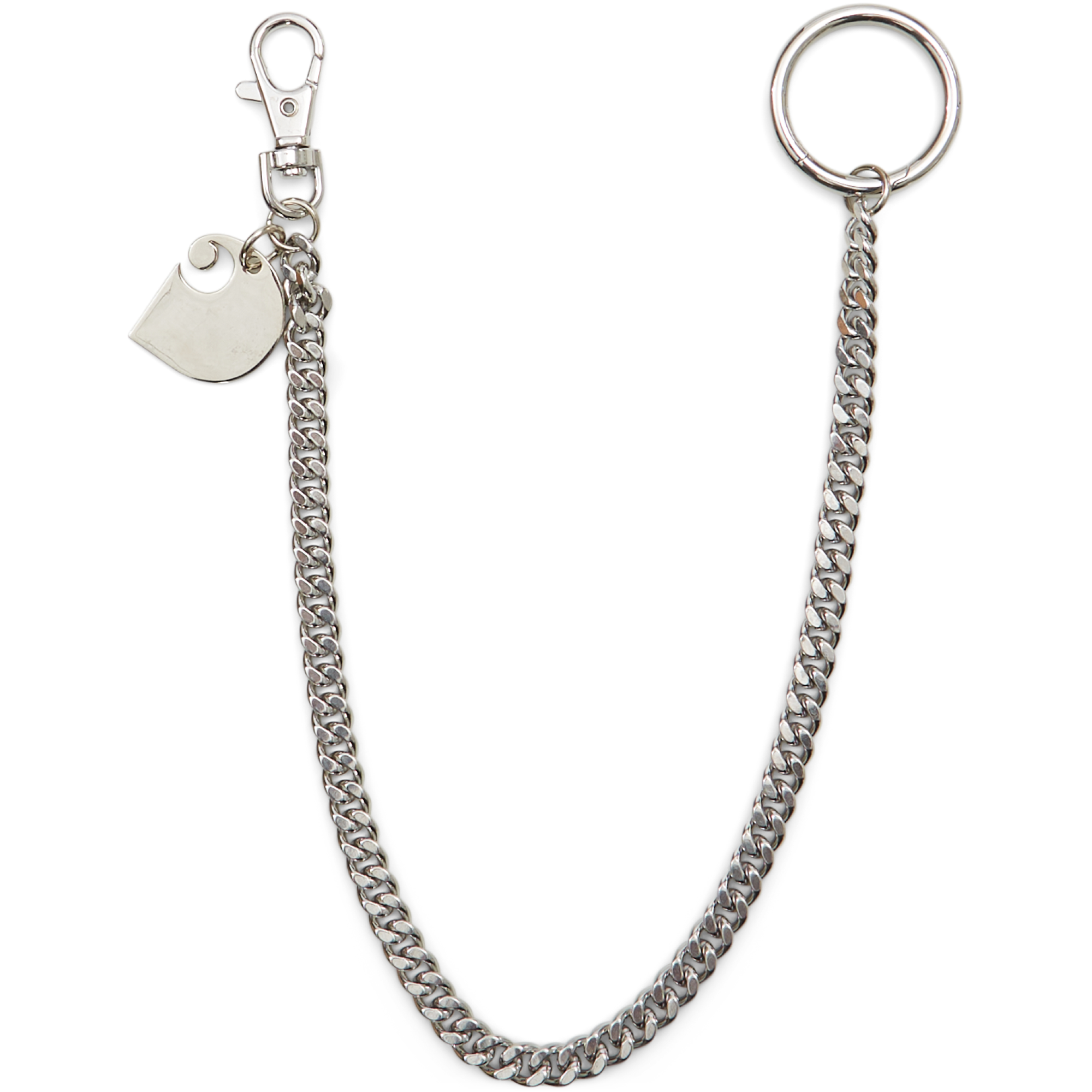 【CARHARTT】 CUBAN LINK KEYCHAIN SILVER Carhartt WIP Cuban Link Keychain Silver – Black Sheep Skate Shop