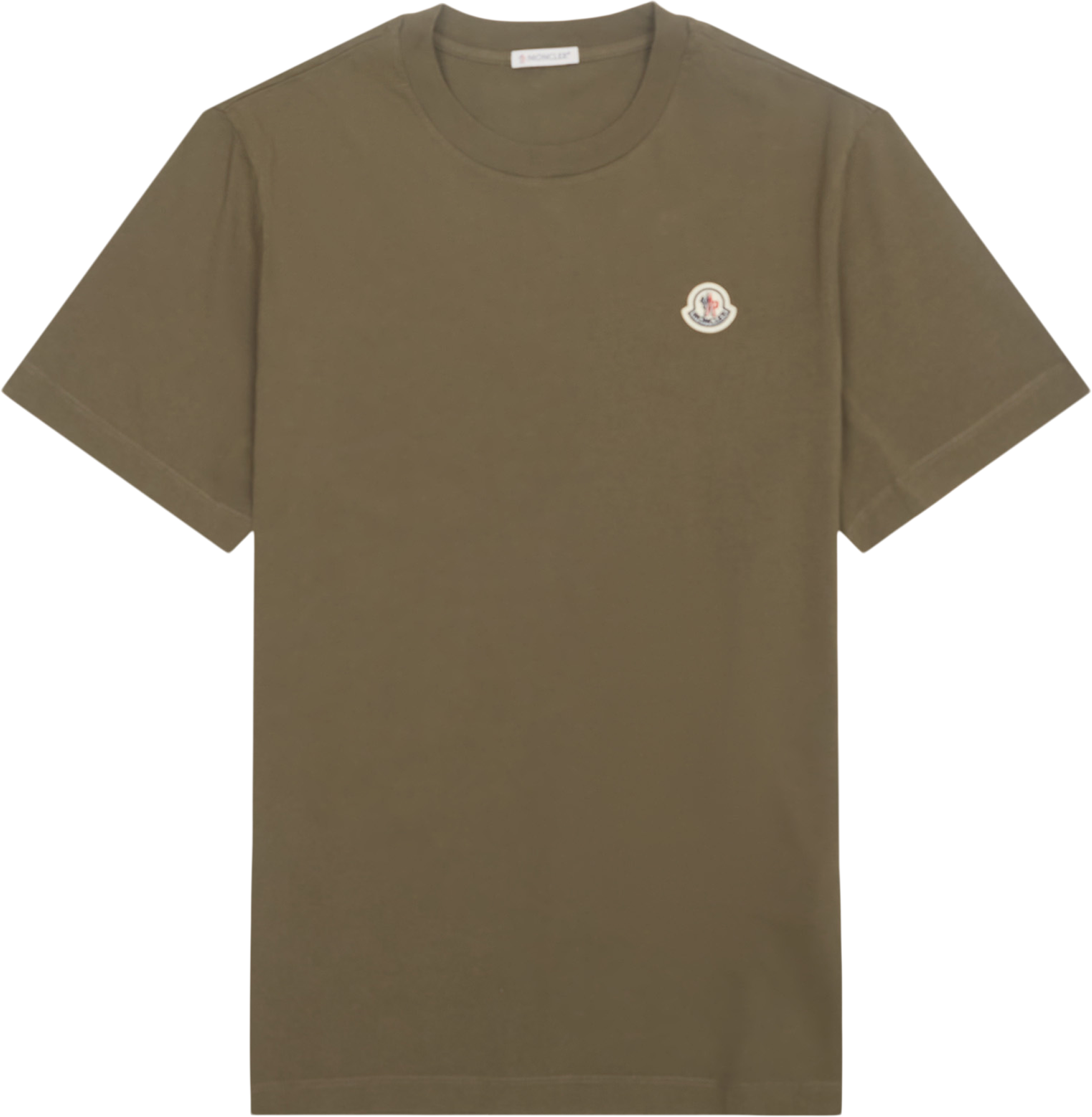 T-shirt made from 100% cotton, with a ribbed crew neck. Signature